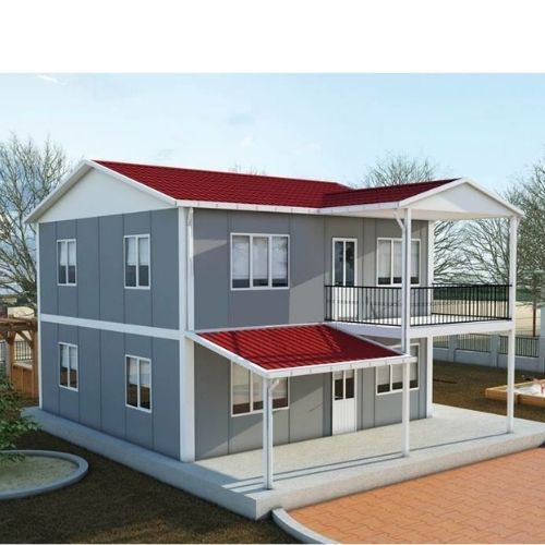 Amasya Çift Katlı Prefabrik Ev